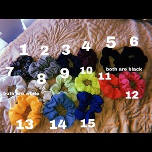 Vsco SCRUNCHIES!!!!🤙🏽🌺